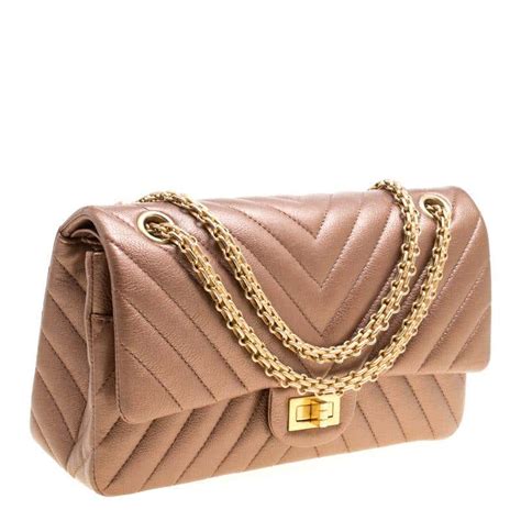 chanel reissue 225 brown